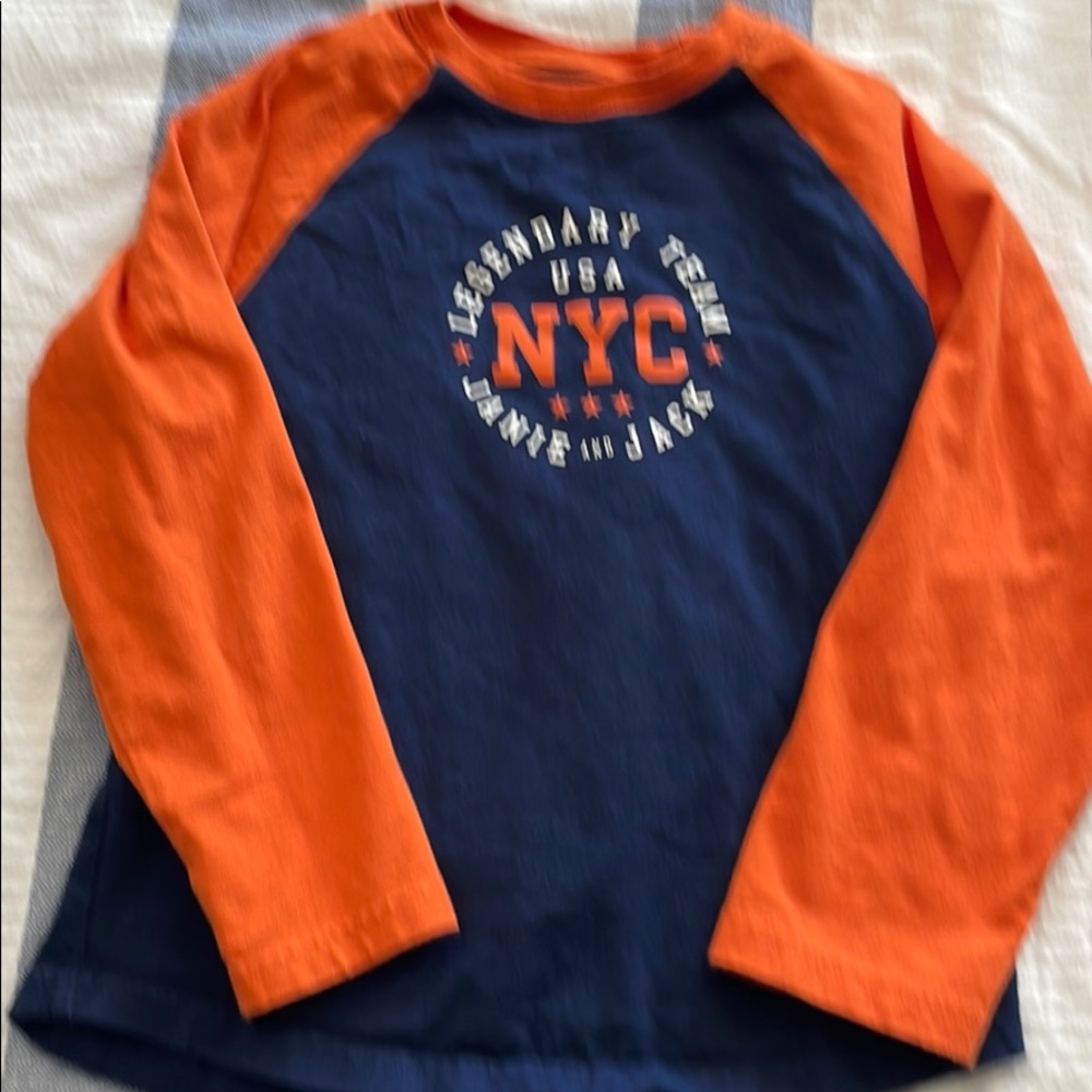 22 JJ Aug Fall —Janie & Jack NYC Tshirt SZ6